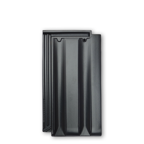 black clay roof tile