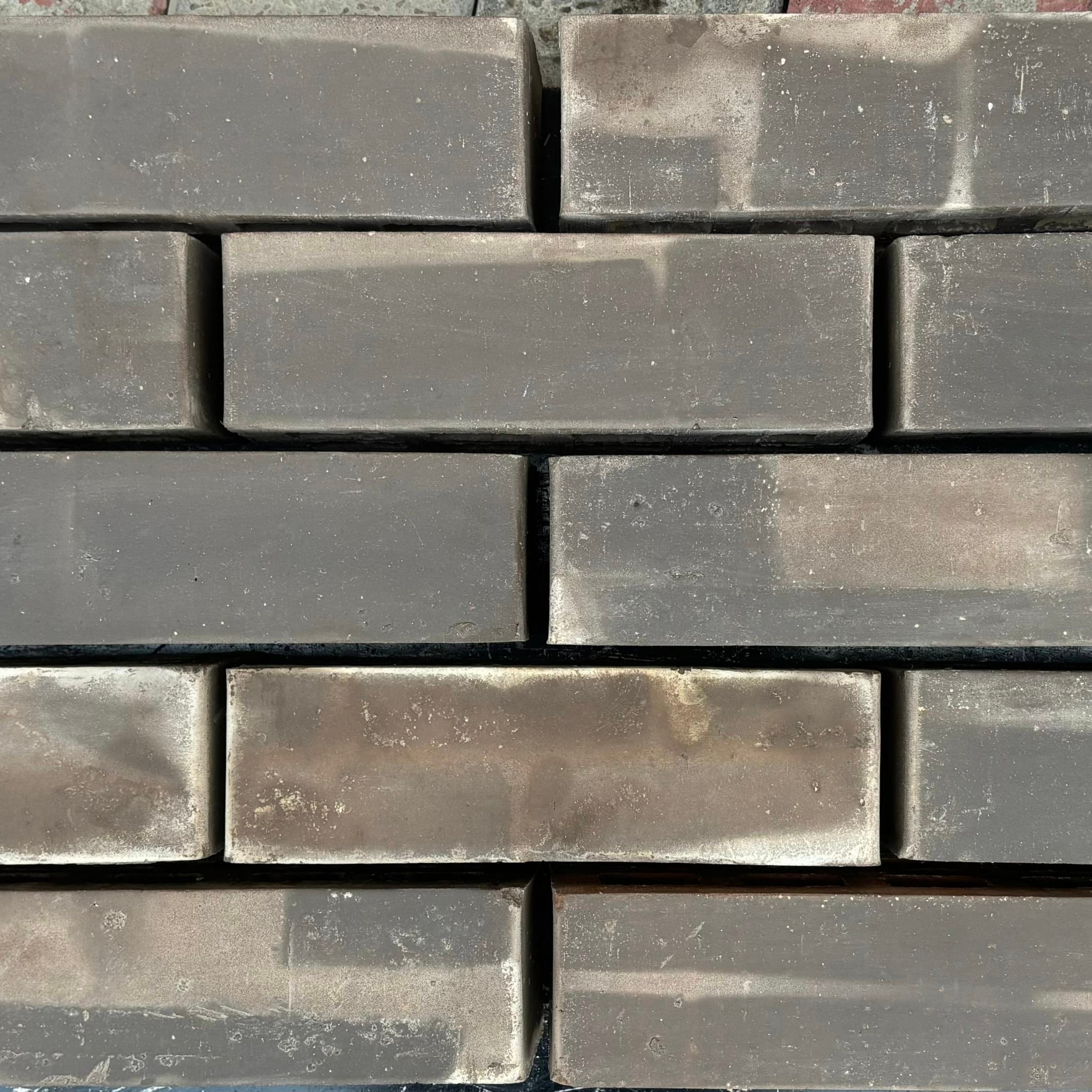gray brick tile